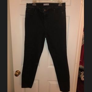 Black jeans from loft